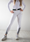 Kinetix Hybrid Breeches Show White