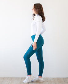  NEW Marvellous Deep Cerulean Blue Range Tights - Equine Culture