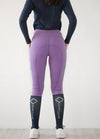 NEW Soft Amethyst Marvellous Range Tights - Equine Culture